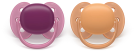 Philips Avent Pacifier Ultra Soft SCF093/03, 18+ м., 2 броя