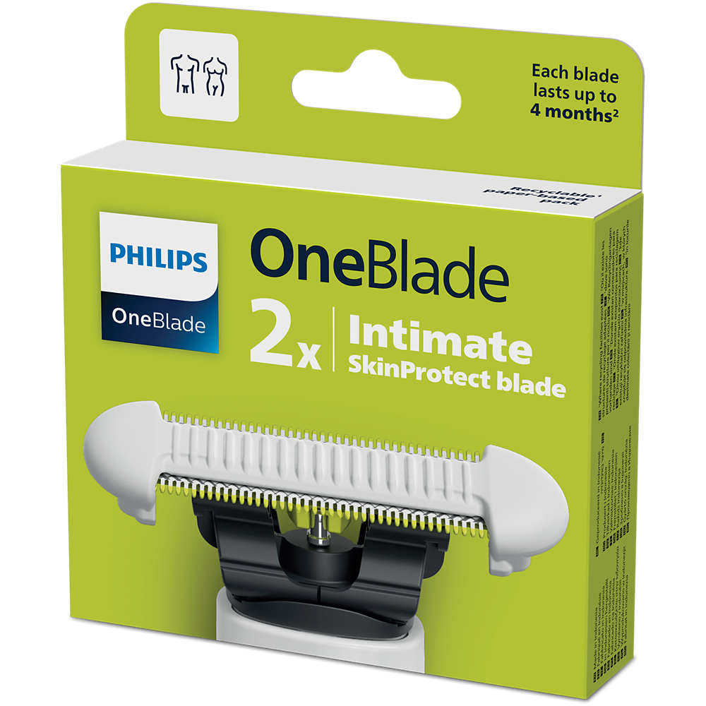 Philips OneBlade SkinProtect 2x ножчета QP229/50
