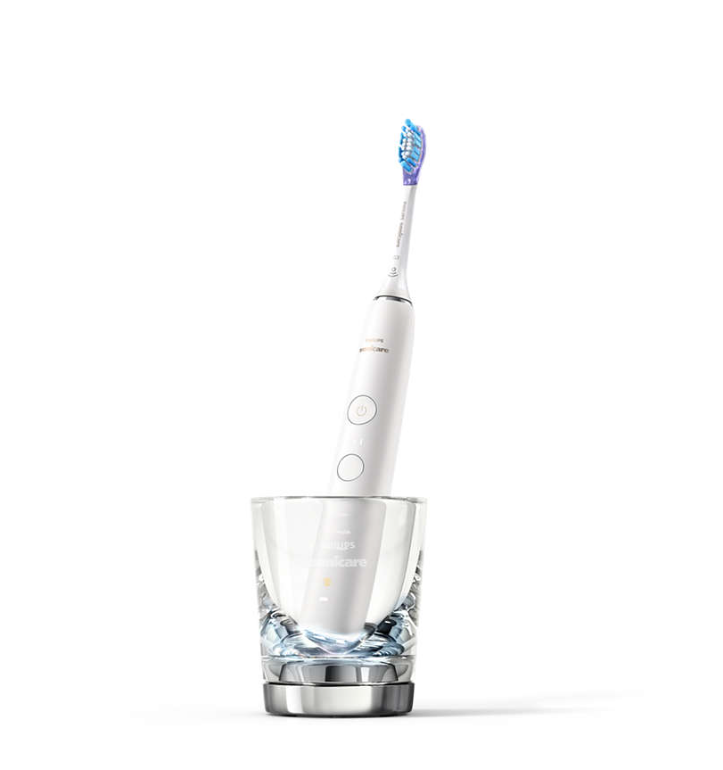 Звукова четка за зъби Philips Sonicare DiamondClean Smart 9400, бяла HX9917/88