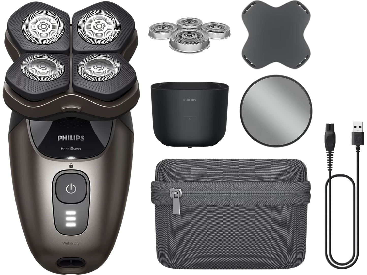 Електрическа самобръсначка Philips серия Pro 9000 HS9980/15