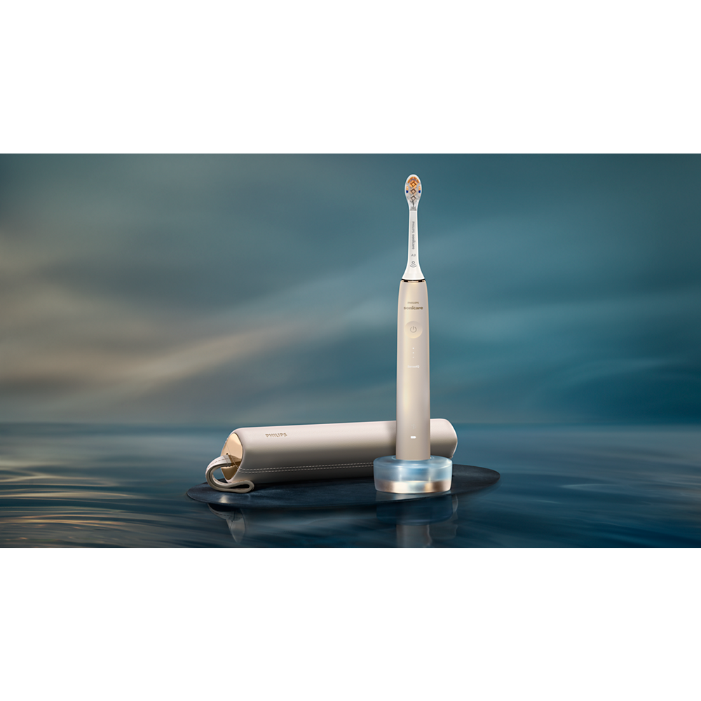 Звукова четка за зъби Philips Sonicare 9900 Prestige, шампанско HX9992/11