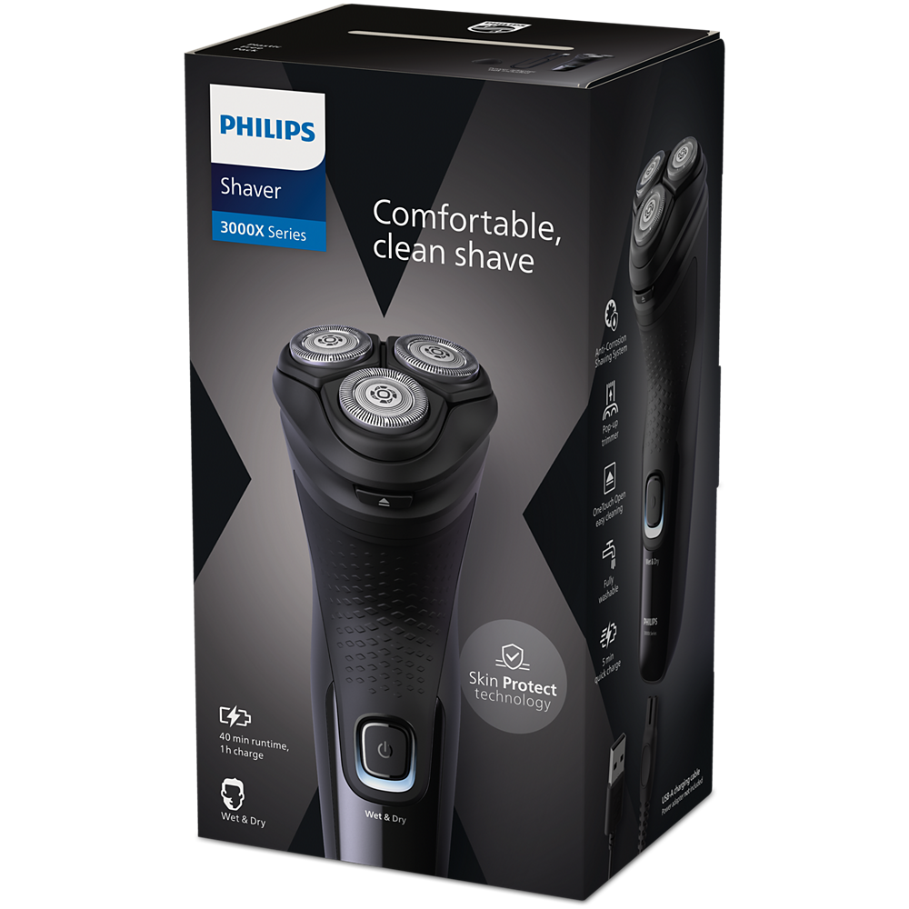 Електрическа самобръсначка Philips Series 3000X  X3001/00