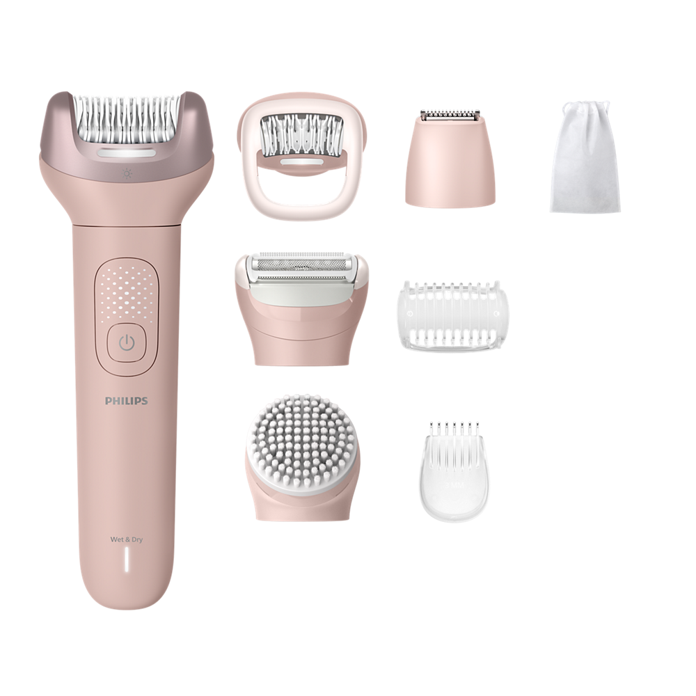 100% водоустойчив безжичен епилатор Philips 9000 BRE719/00