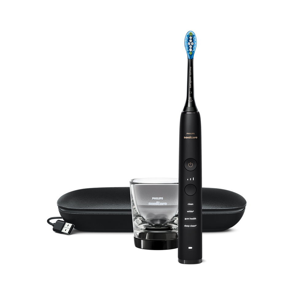 Звукова четка за зъби Philips Sonicare DiamondClean New Generation, черна HX9911/09