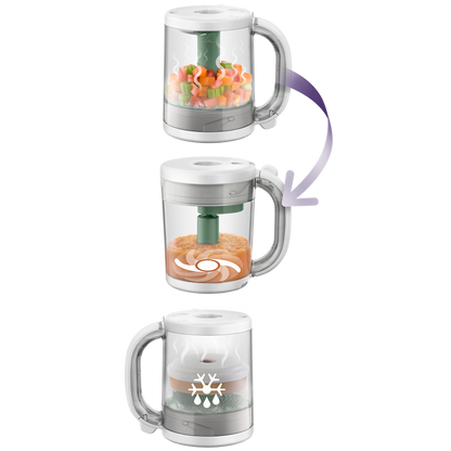 Пасатор с функция за готвене на пара „4 в 1“ Philips Avent Premium SCF885/01