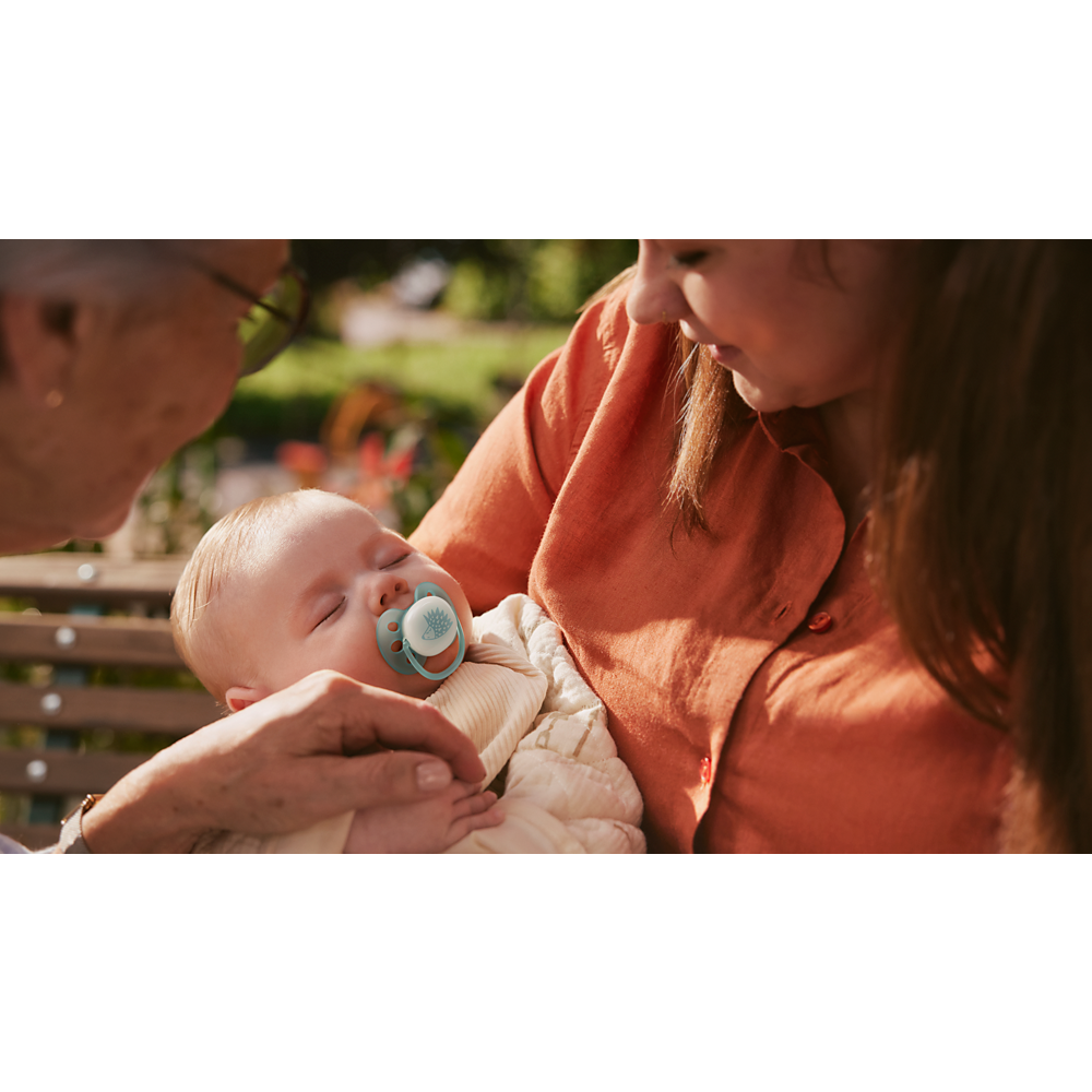 Philips Avent Pacifier Ultra Soft NightTime SCF094/01, 0-6 м., 2 броя