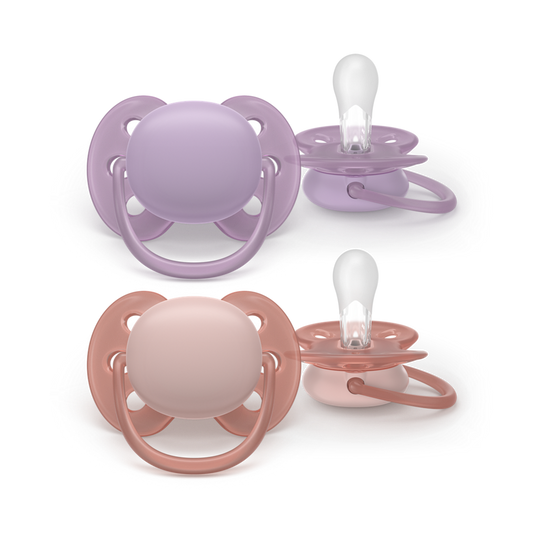 Philips Avent Pacifier Ultra Soft SCF091/43, 6-18 м., 2 броя
