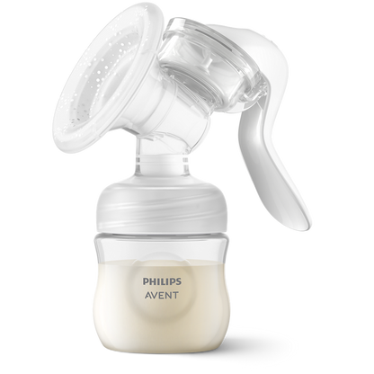 Комплект за кърмене с ръчна помпа за кърма и стерилизатор за бутилки Philips Avent SCD430/50