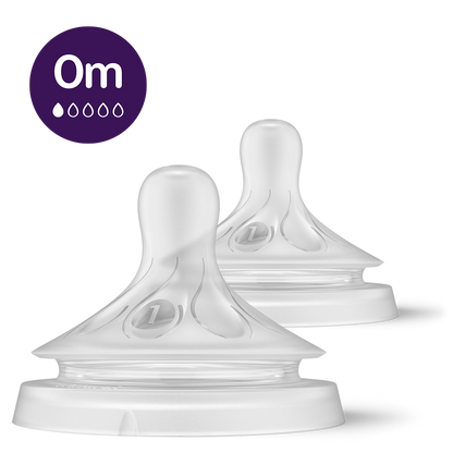 Биберон Philips Avent Natural SCY961/02, 0 м., 2 броя