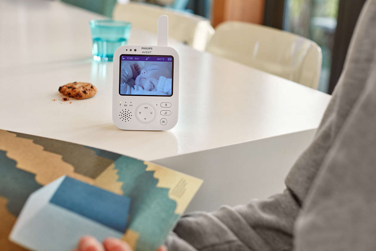 Цифров видео бебефон Philips Avent Video Baby Monitor SCD891/26