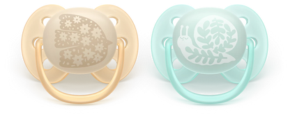 Philips Avent Pacifier Ultra Soft SCF091/41, 0-6 м., 2 броя