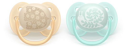 Philips Avent Pacifier Ultra Soft SCF091/41, 0-6 м., 2 броя