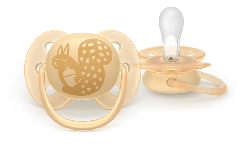 Philips Avent Pacifier Ultra Soft SCF091/46, 6-18 м., 2 броя