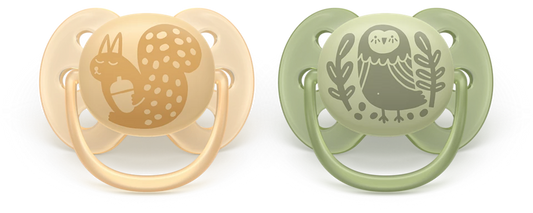 Philips Avent Pacifier Ultra Soft SCF091/46, 6-18 м., 2 броя