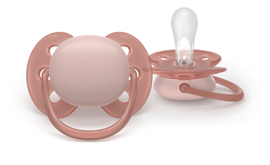 Philips Avent Pacifier Ultra Soft SCF091/43, 6-18 м., 2 броя