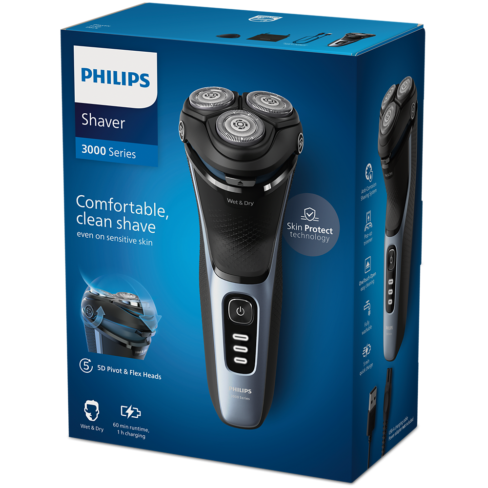 Електрическа самобръсначка Philips Series 3000  S3243/12