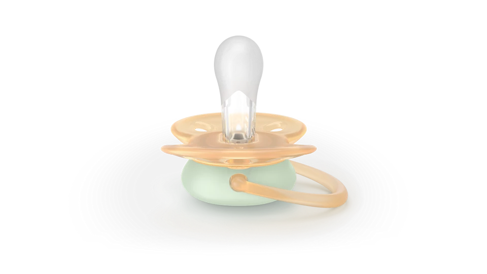 Philips Avent Pacifier Ultra Soft NightTime SCF094/03, 6-18 м., 2 броя