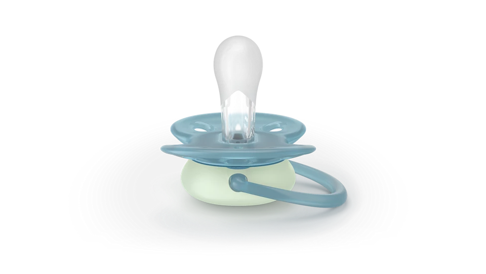 Philips Avent Pacifier Ultra Soft NightTime SCF094/05, 18+ м., 2 броя