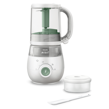 Пасатор с функция за готвене на пара „4 в 1“ Philips Avent Premium SCF885/01