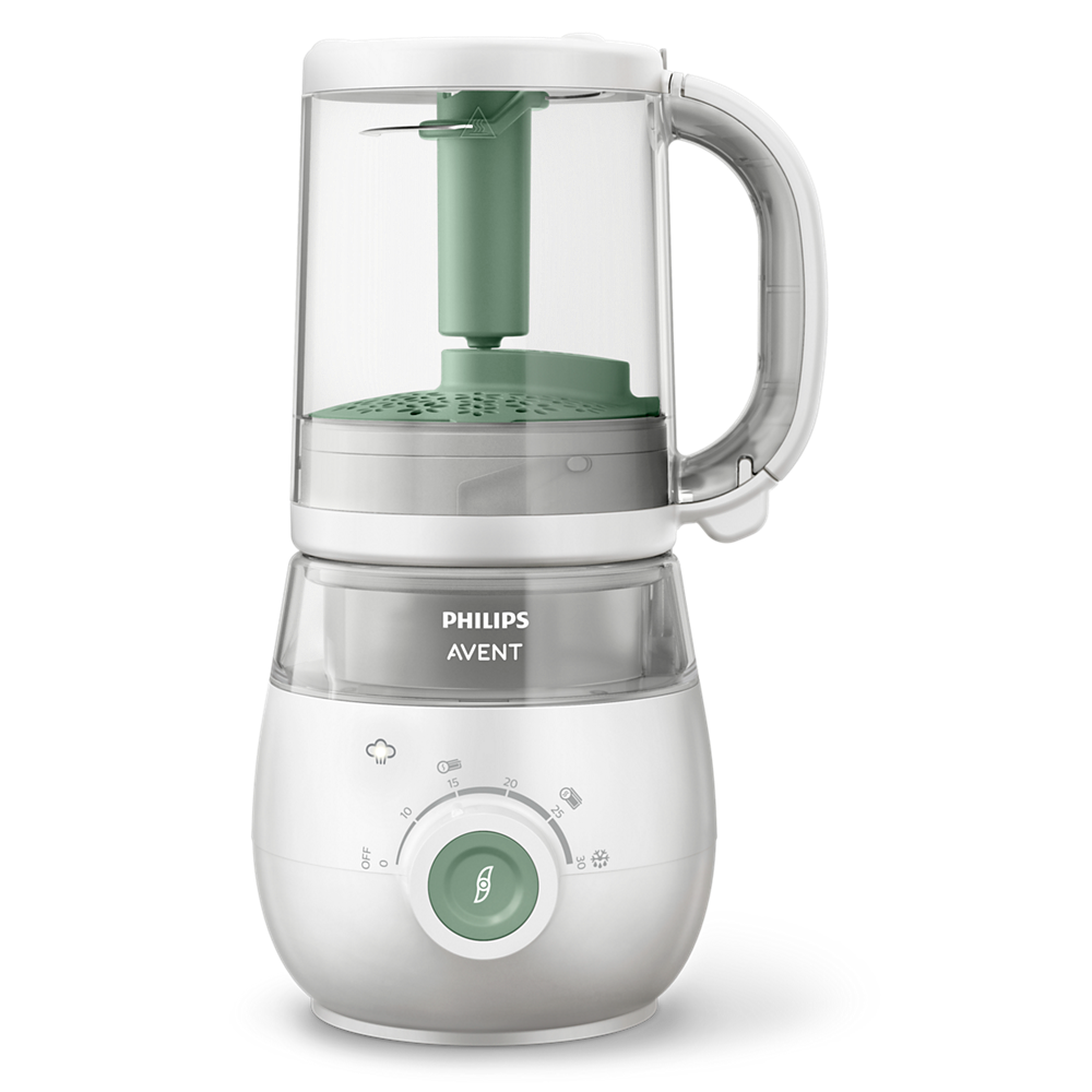 Пасатор с функция за готвене на пара „4 в 1“ Philips Avent Premium SCF885/01