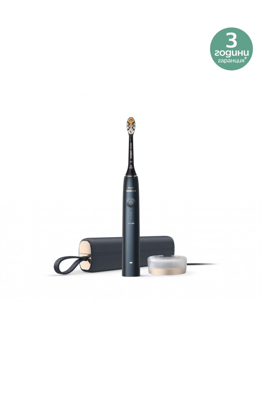 Звукова четка за зъби Philips Sonicare 9900 Prestige, среднощно синьо HX9992/12