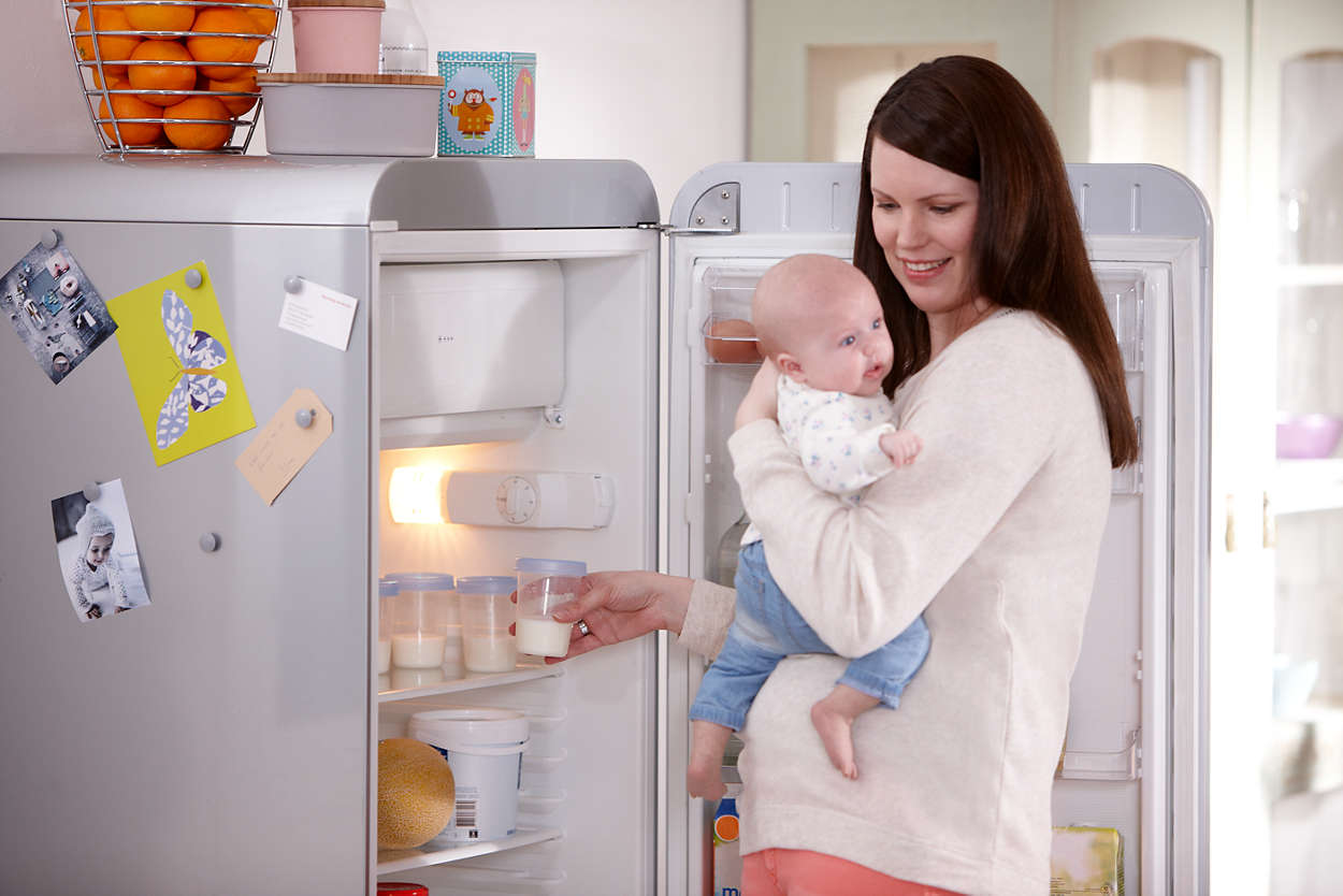 Чашки за съхраняване на кърма Philips Avent, 10 броя SCF618/10