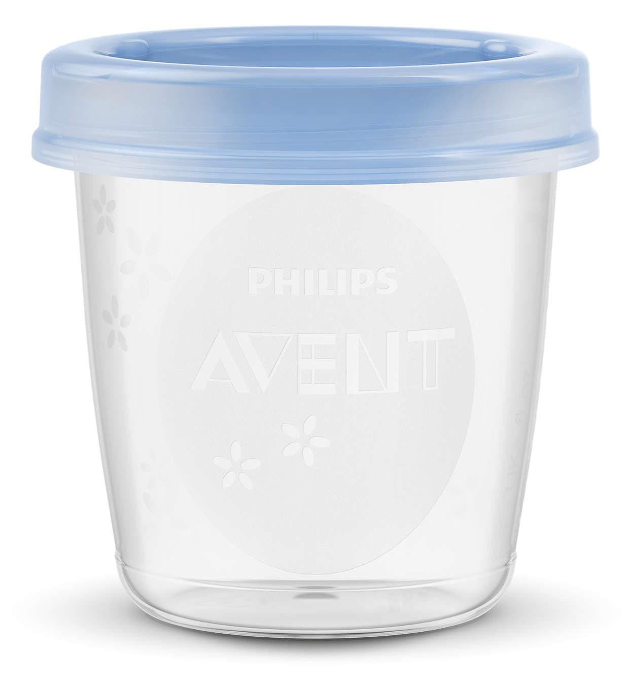 Чашки за съхраняване на кърма Philips Avent, 10 броя SCF618/10