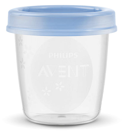 Чашки за съхраняване на кърма Philips Avent, 10 броя SCF618/10