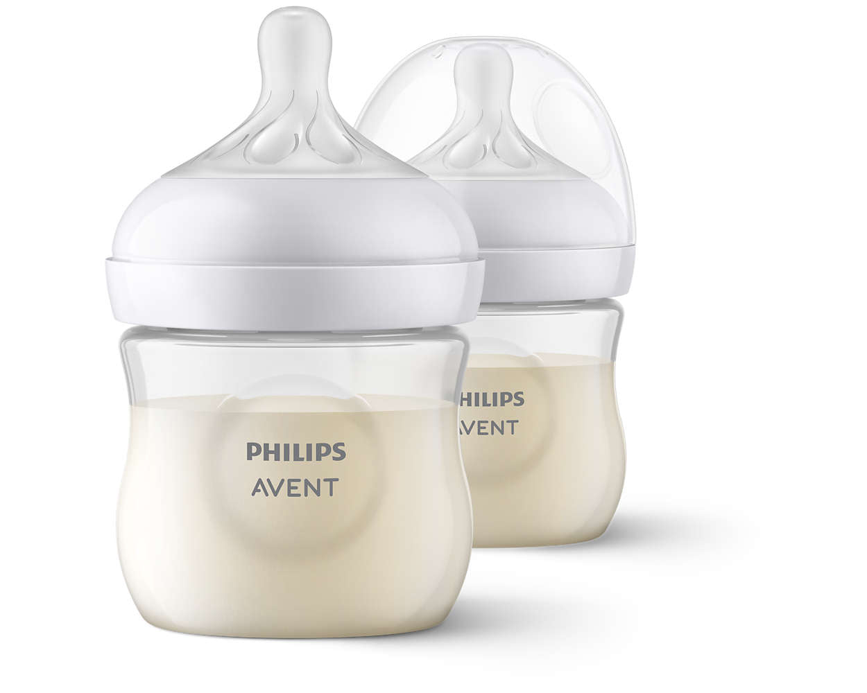 Бебешка бутилка Philips Avent Natural Response, 125 мл., 2 броя SCY900/02