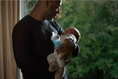 Бебешка бутилка Philips Avent Natural Response, синя SCY903/21