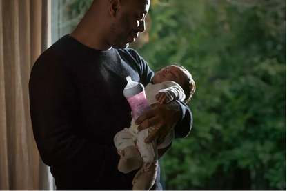 Бебешка бутилка Philips Avent Natural Response, розова SCY903/11