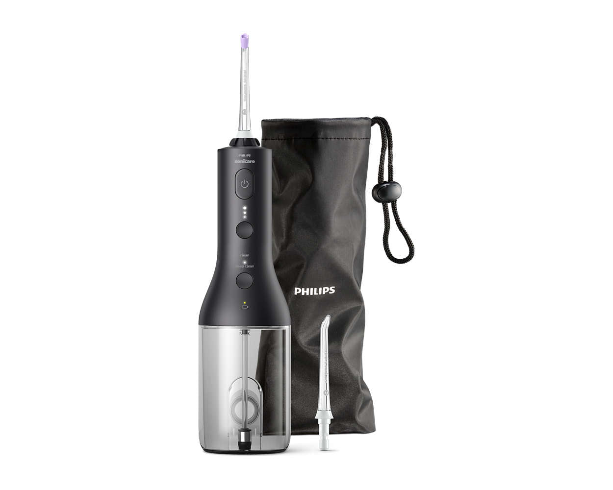 Зъбен душ Philips Sonicare, черен HX3826/33