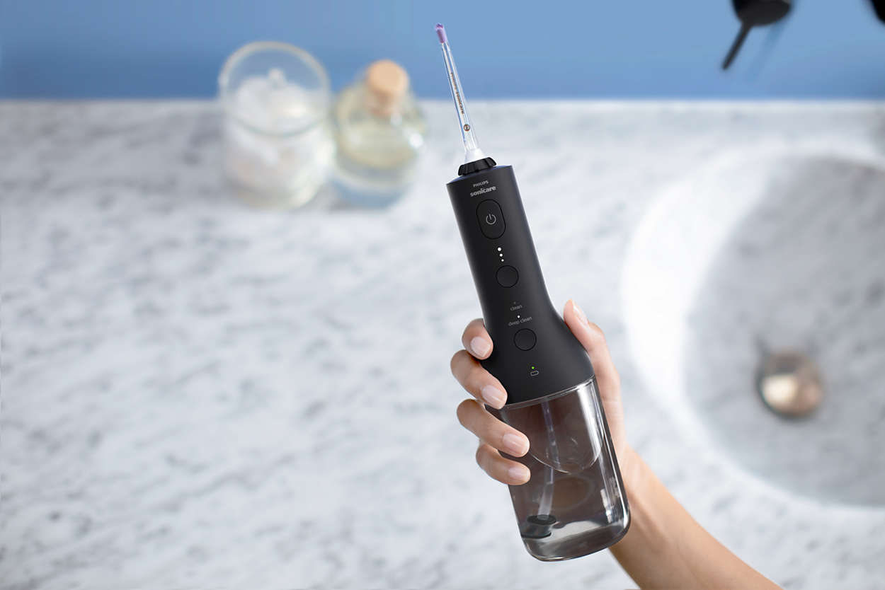 Зъбен душ Philips Sonicare, черен HX3826/33