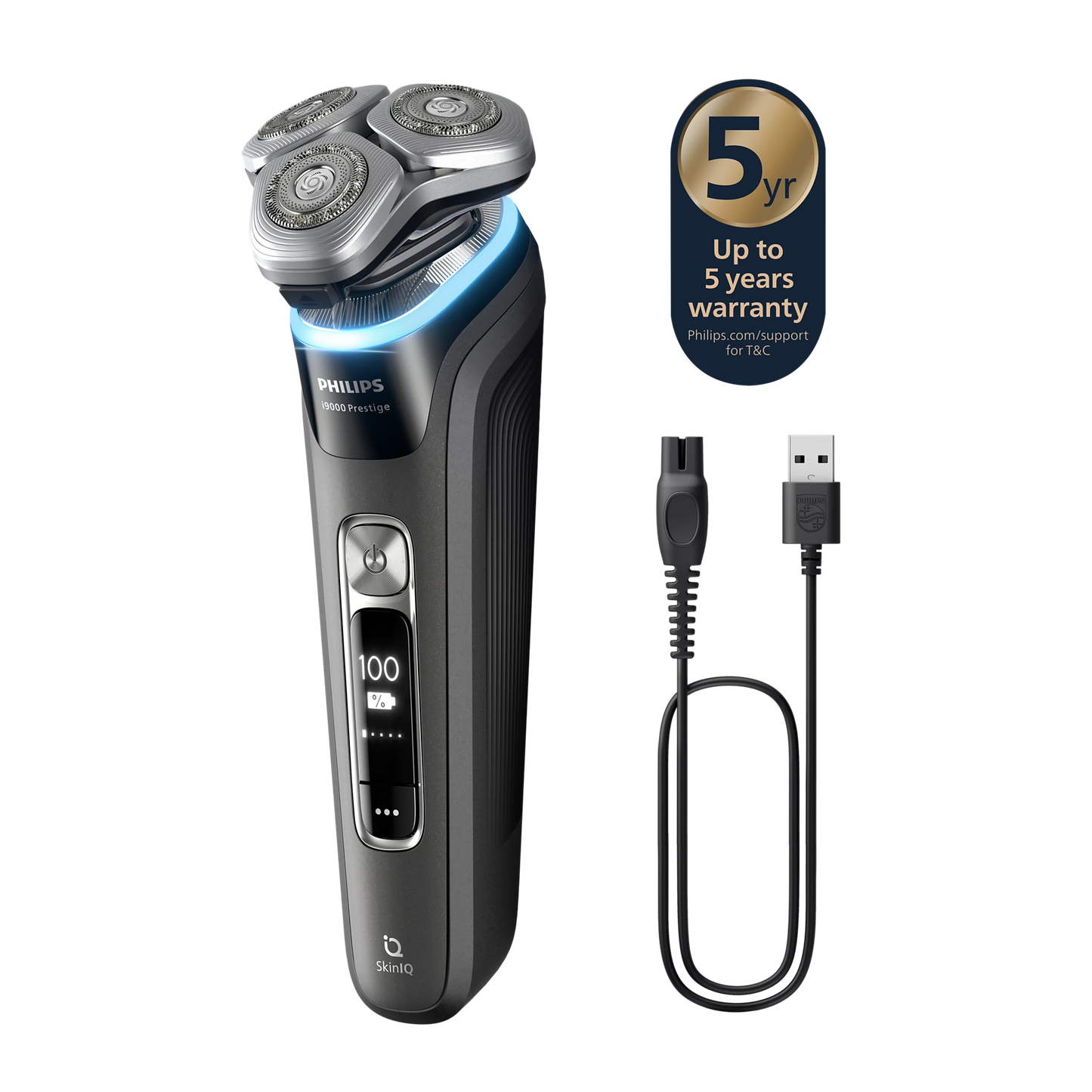 Електрическа самобръсначка за мокро и сухо бръснене Philips SkinIQ i9000 Prestige XP9200/30