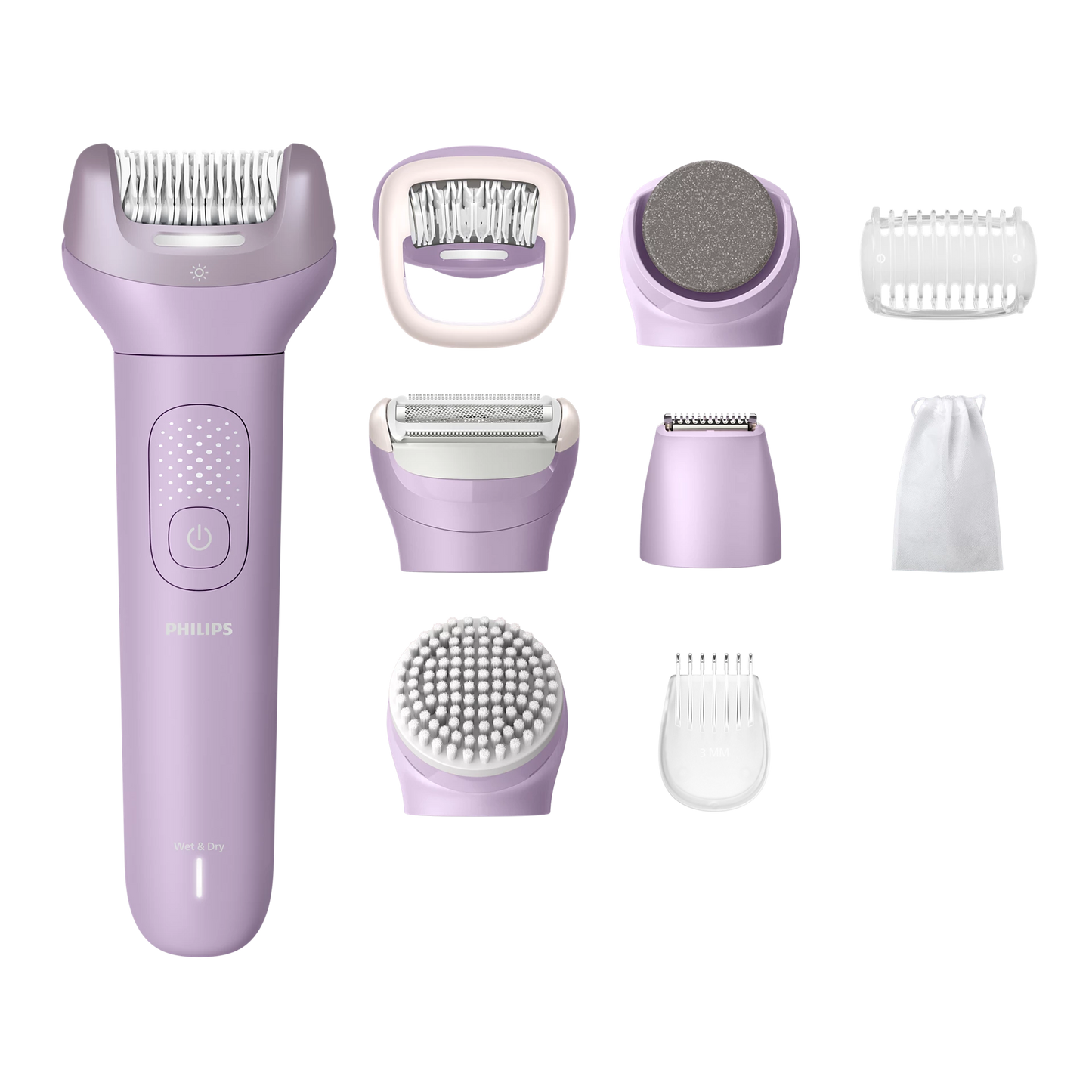 100% водоустойчив безжичен епилатор Philips 9000 BRE728/00