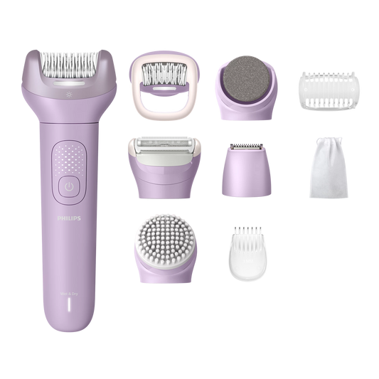 100% водоустойчив безжичен епилатор Philips 9000 BRE728/00