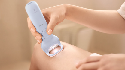 Безжичен епилатор, мокър и сух Philips 8000 BRE709/00