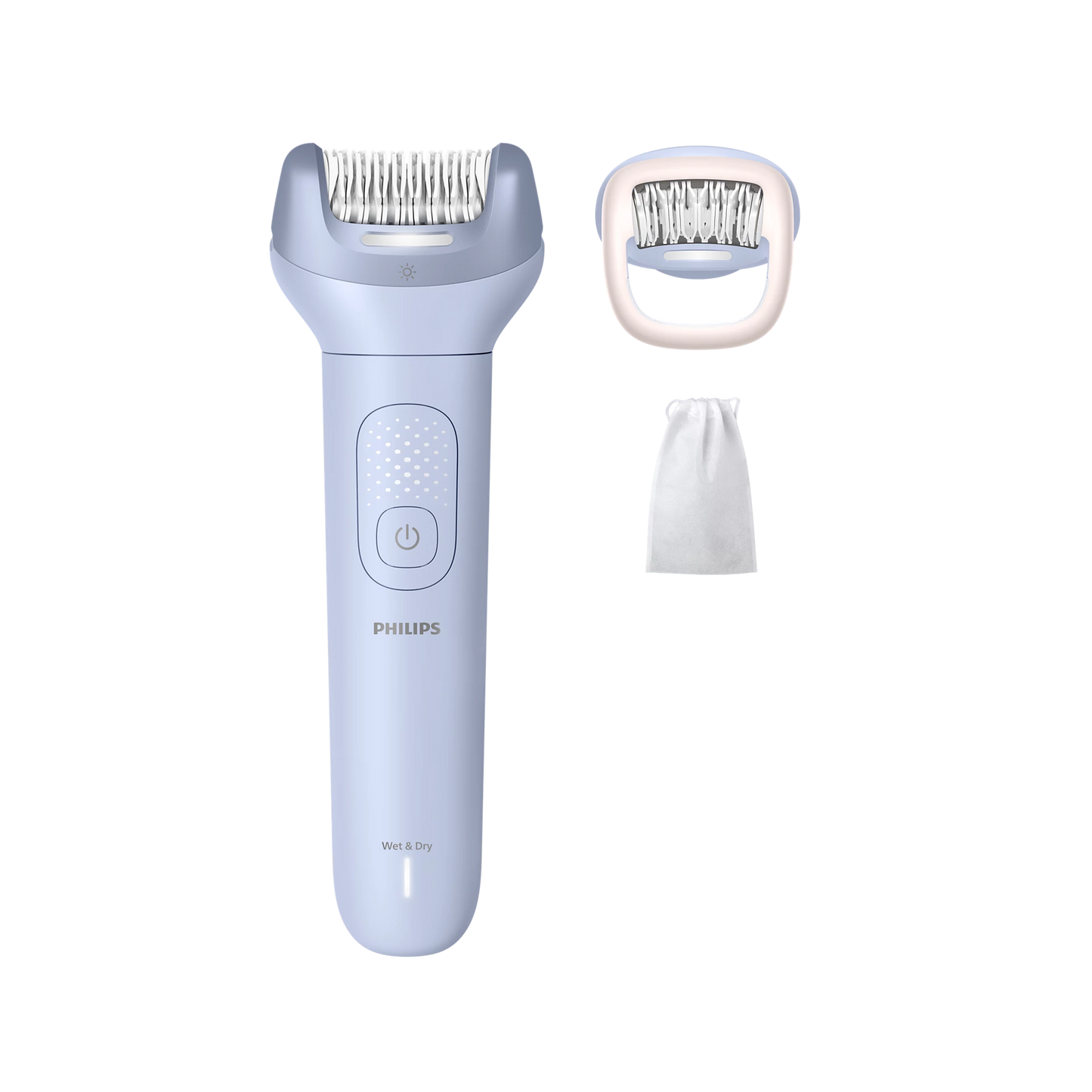 Безжичен епилатор, мокър и сух Philips 8000 BRE708/00