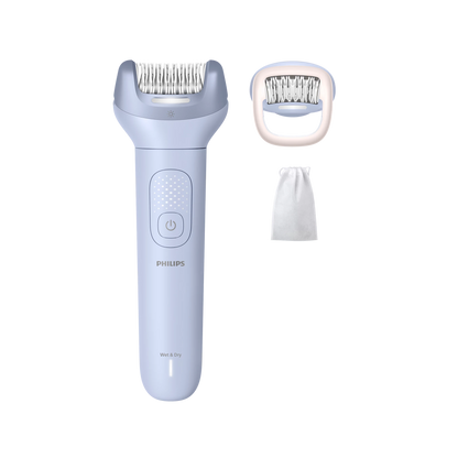 Безжичен епилатор, мокър и сух Philips 8000 BRE708/00