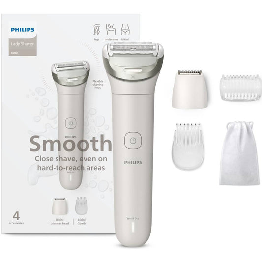 Безжична самобръсначка, мокро и сухо Philips Lady Shaver Series 8000 BRL147/00