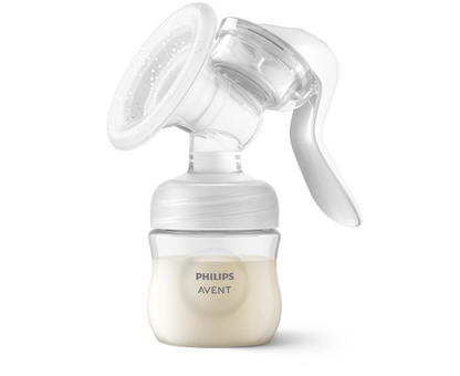 Комплект за кърмене с ръчна помпа за кърма и стерилизатор за бутилки Philips Avent SCD430/50