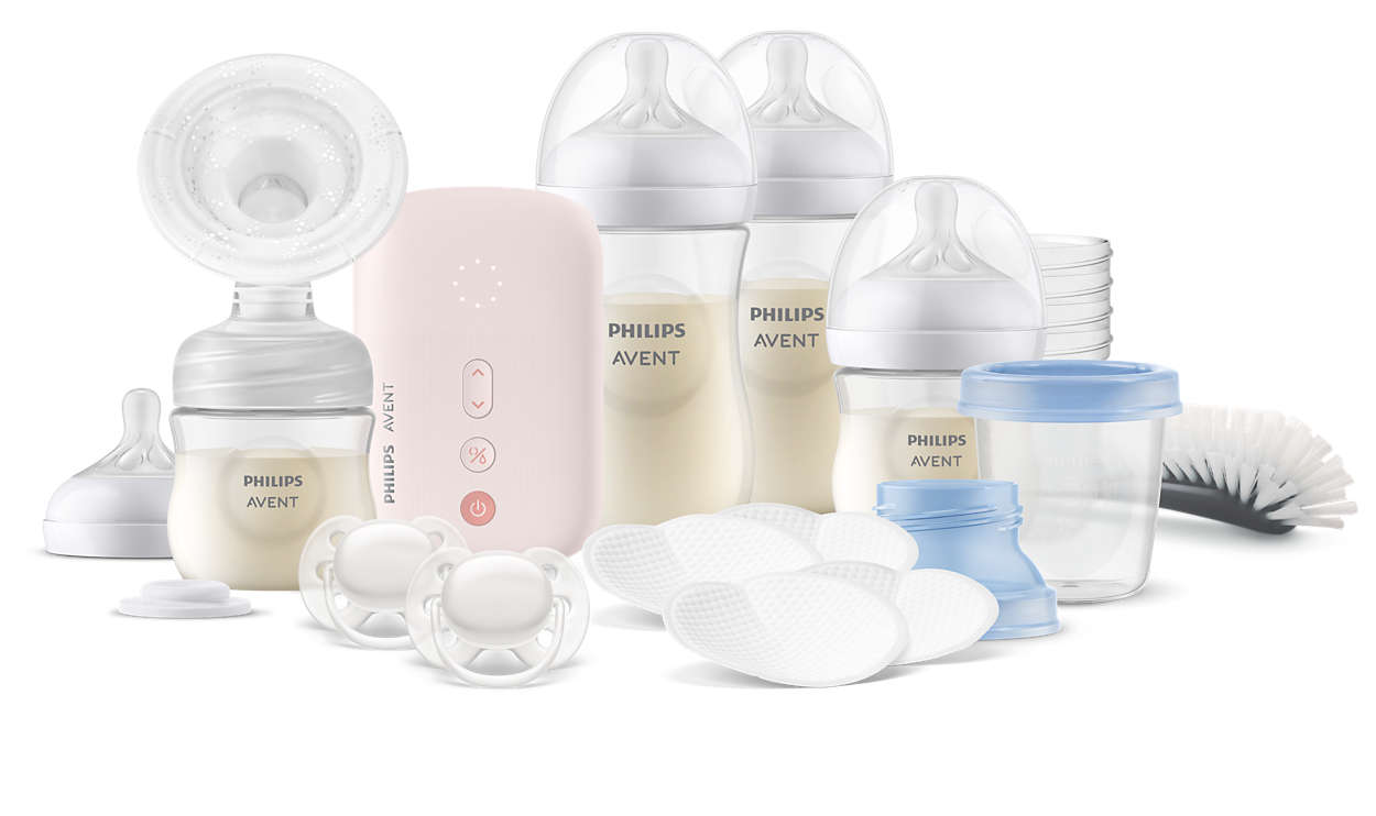 Електрическа помпа за кърма Philips Avent SCD340/31, Подаръчен комплект
