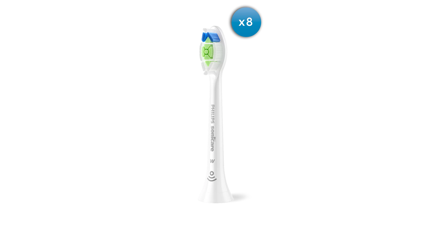 Резервна глава Philips Sonicare Optimal White, 8 броя HX6068/87