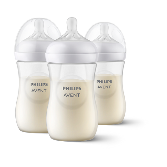 Бебешка бутилка Philips Avent Natural Response, 3 броя SCY903/03