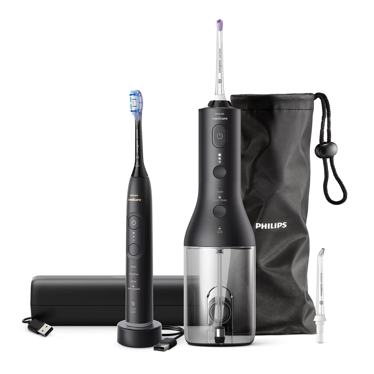 Зъбен душ Philips Sonicare Cordless Power Flosser 3000 HX3887/43