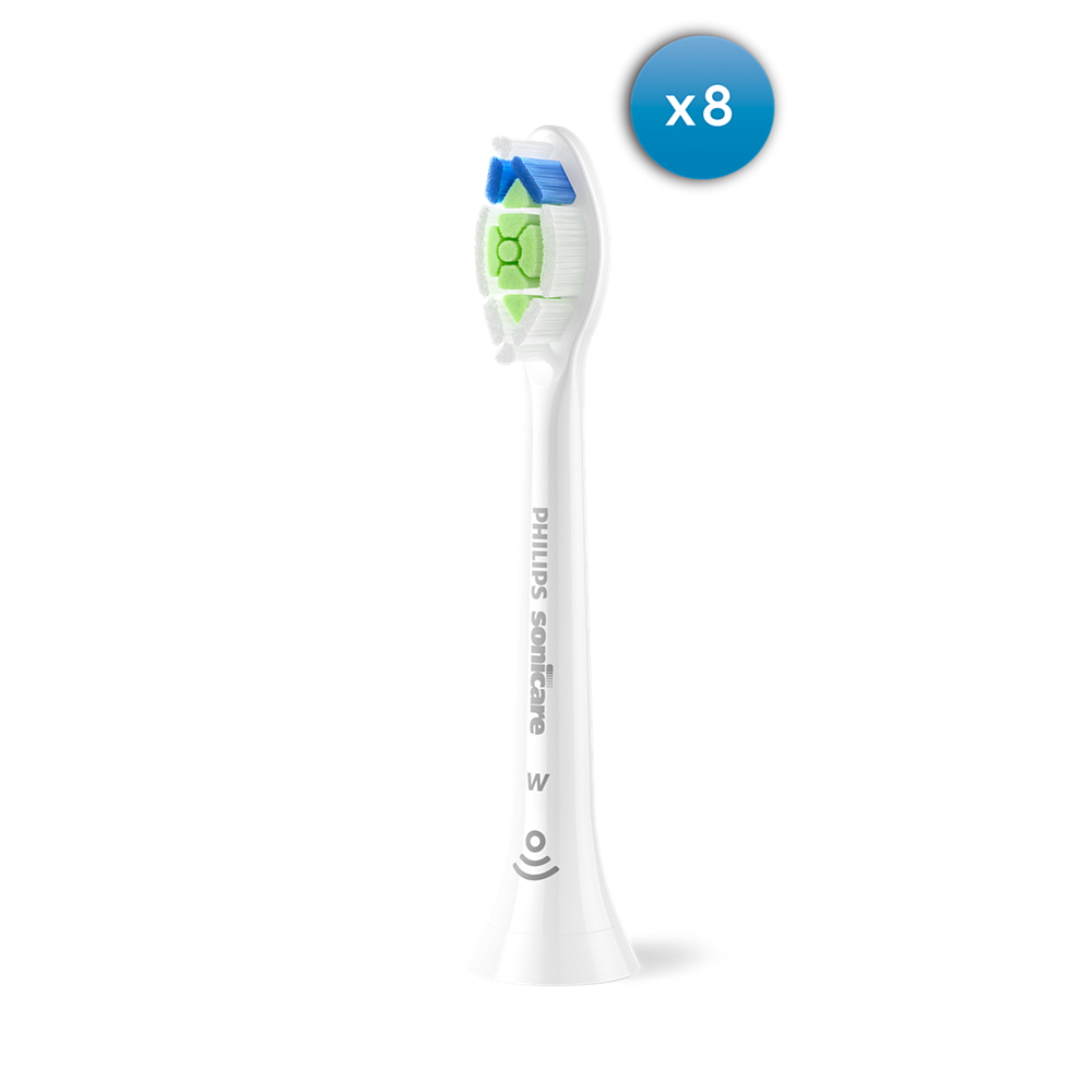 Резервна глава Philips Sonicare Optimal White, 8 броя HX6068/87