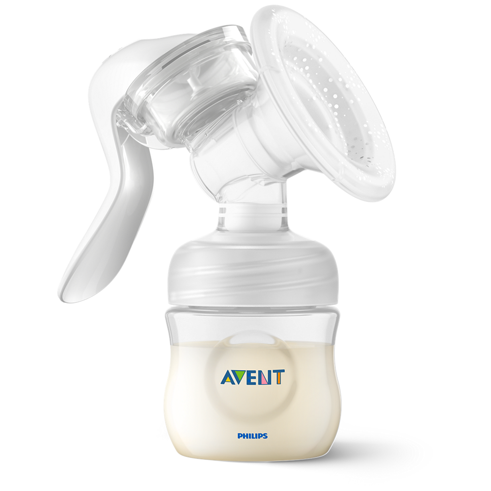 Комплект за кърмене с ръчна помпа за кърма Philips Avent SCF430/16