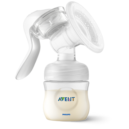 Комплект за кърмене с ръчна помпа за кърма Philips Avent SCF430/16