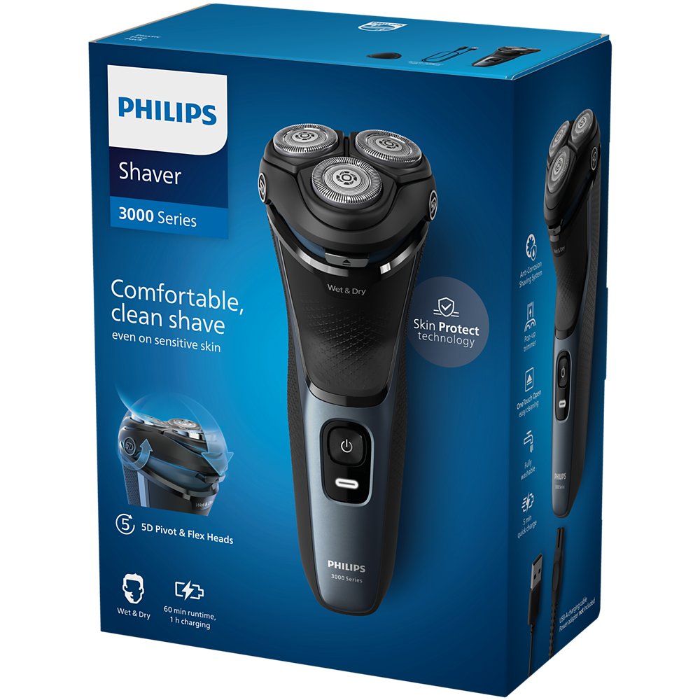 Електрическа самобръсначка Philips Series 3000  S3144/00