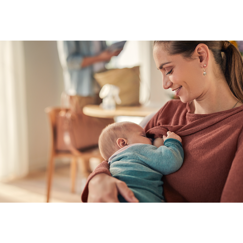 Комплект за кърмене с ръчна помпа за кърма Philips Avent SCF430/16